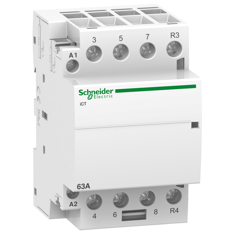 施耐德 iCT接触器 ICT 4P 3NO1NC 220~240V 63A