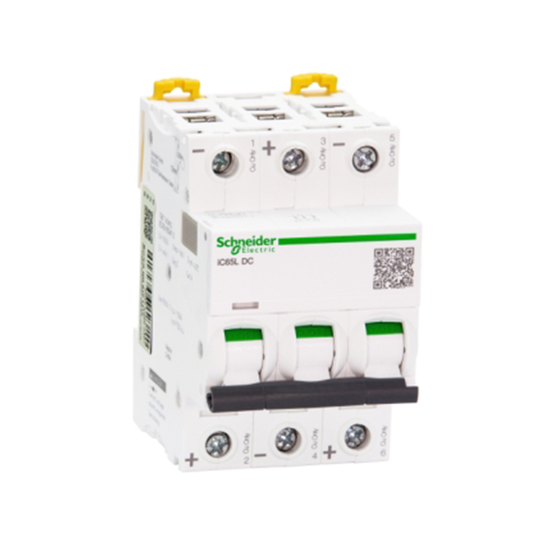 施耐德 iC65L-DC铁路专用直流微型断路器 iC65L DC R 3P D0.5A