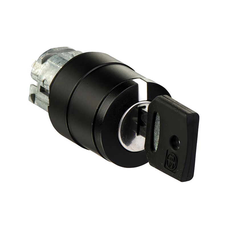 施耐德 XB4钥匙选择开关头 ZB4-BG97W