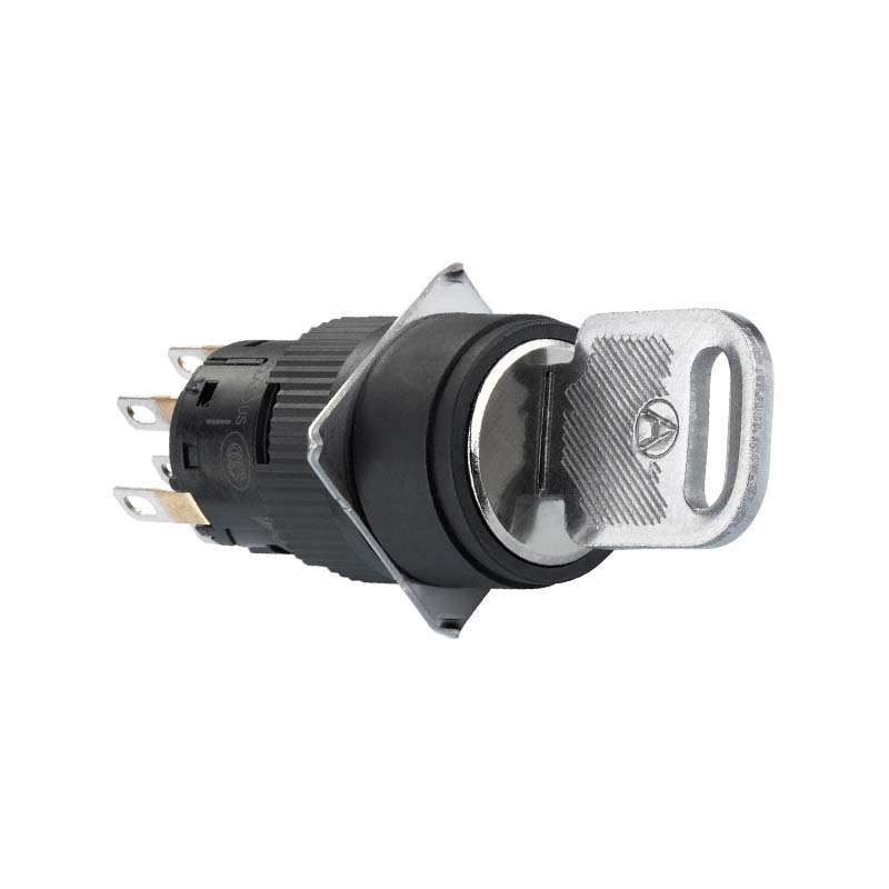 施耐德 国产XB6EAG塑料一体式圆形钥匙开关 XB6-EAG221F
