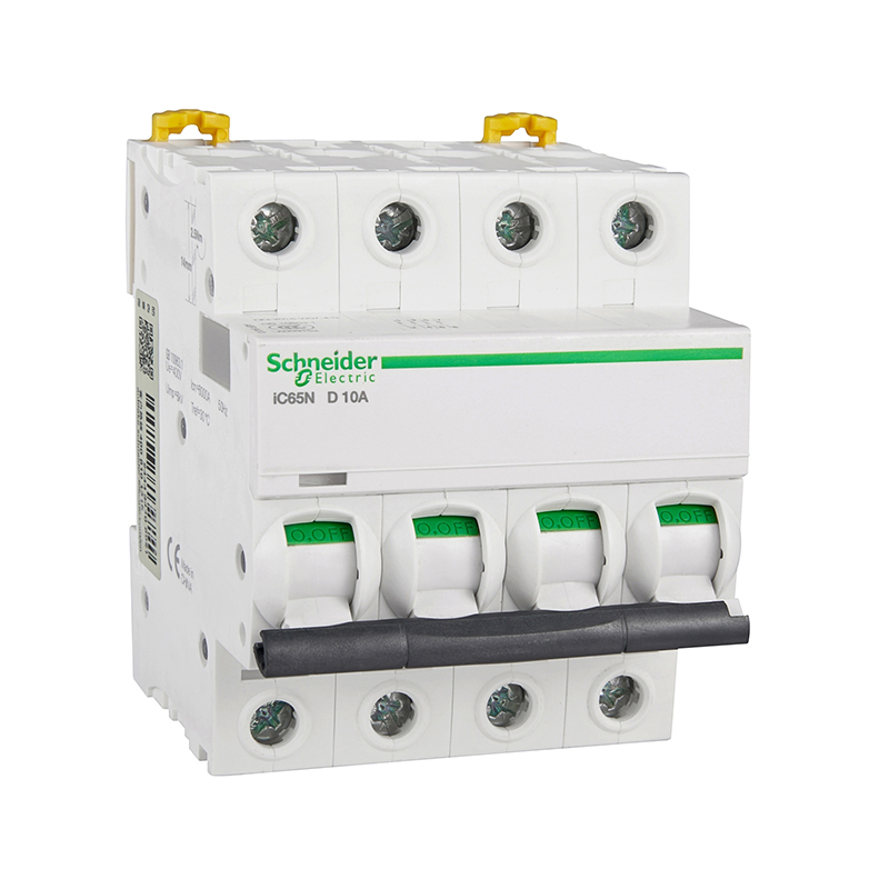施耐德 iC65微型断路器 IC65N 4P D10A