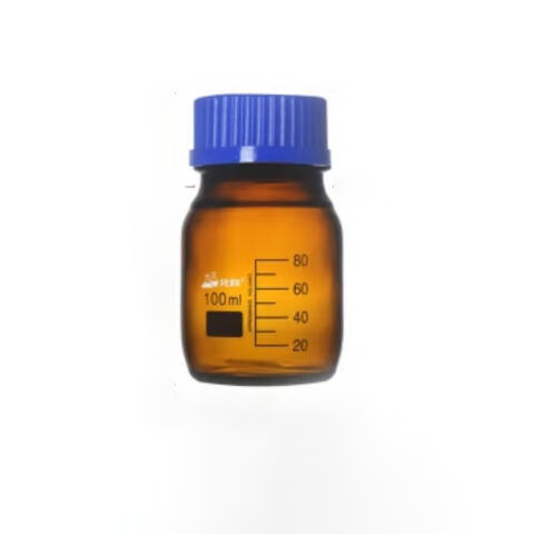 HUAKE/化科棕色蓝盖试剂瓶 棕色蓝盖试剂瓶 50mL 10个