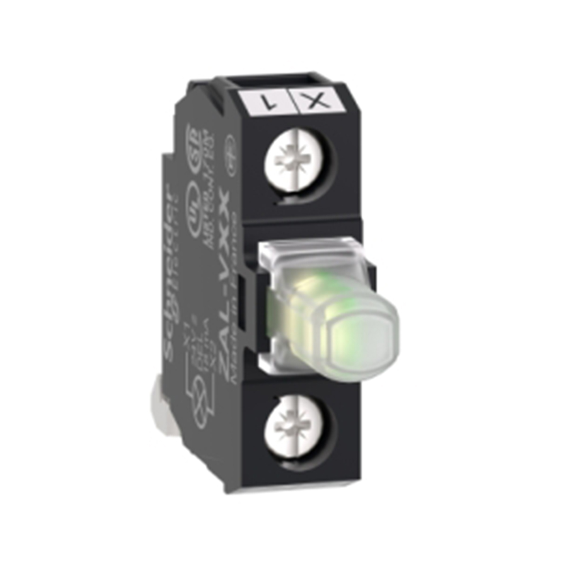 施耐德 进口XAL指示灯模块 230V LED指示灯模块(后装式，XALD/K用)