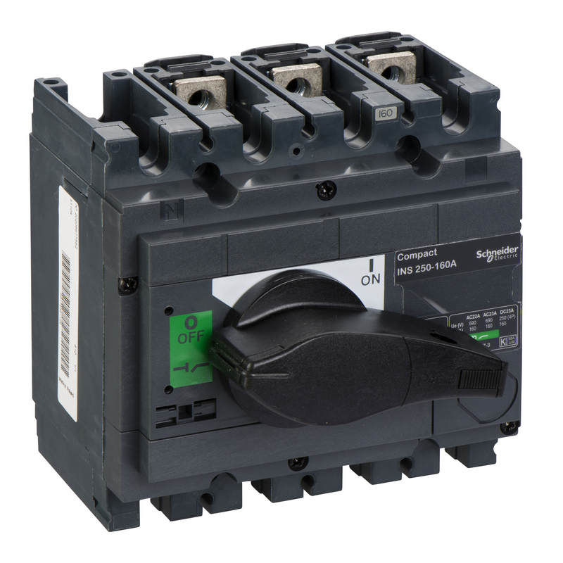 施耐德 INS负荷开关 INS250 160A 3P