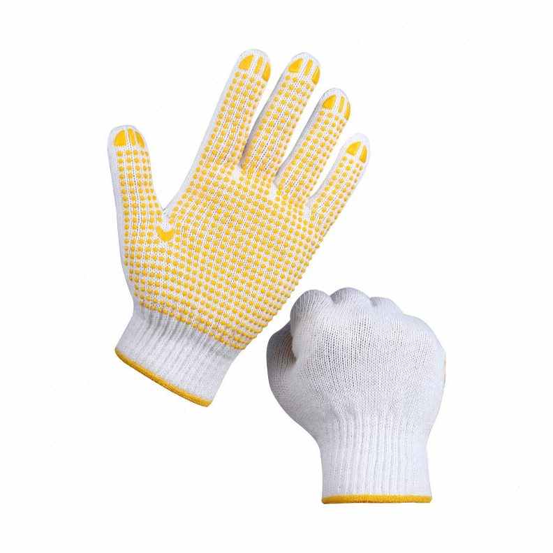 君御720克黄点塑手套（新）71072D