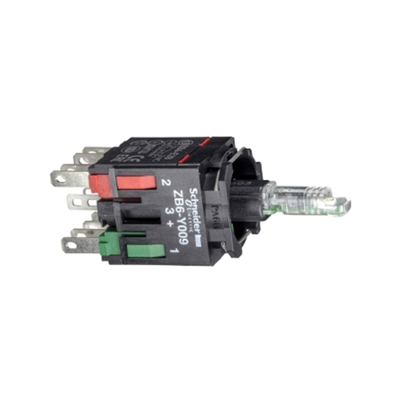 施耐德 进口XB6系列 基座+触点+灯 ZB6-ZB65B