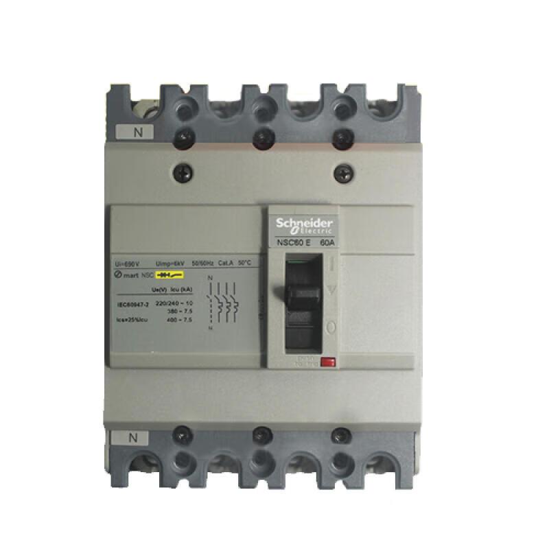 施耐德 NSC塑壳配电保护断路器 NSC400K 35kA 320A 4P3T