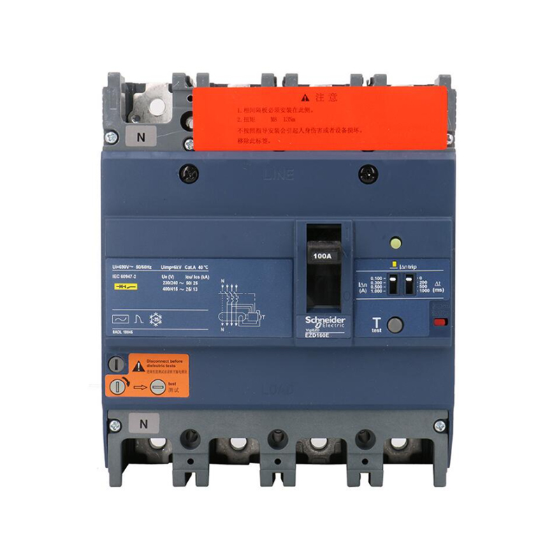 施耐德 EZD塑壳配电保护断路器 EZD630E-500A 插入式 4P(新)