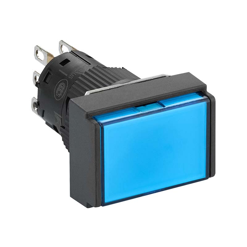 施耐德 国产XB6ED塑料一体式长方形自复位按钮 XB6EDA61F
