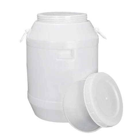 YMD/益美得 带盖密封桶 FW-1087 50L 白色