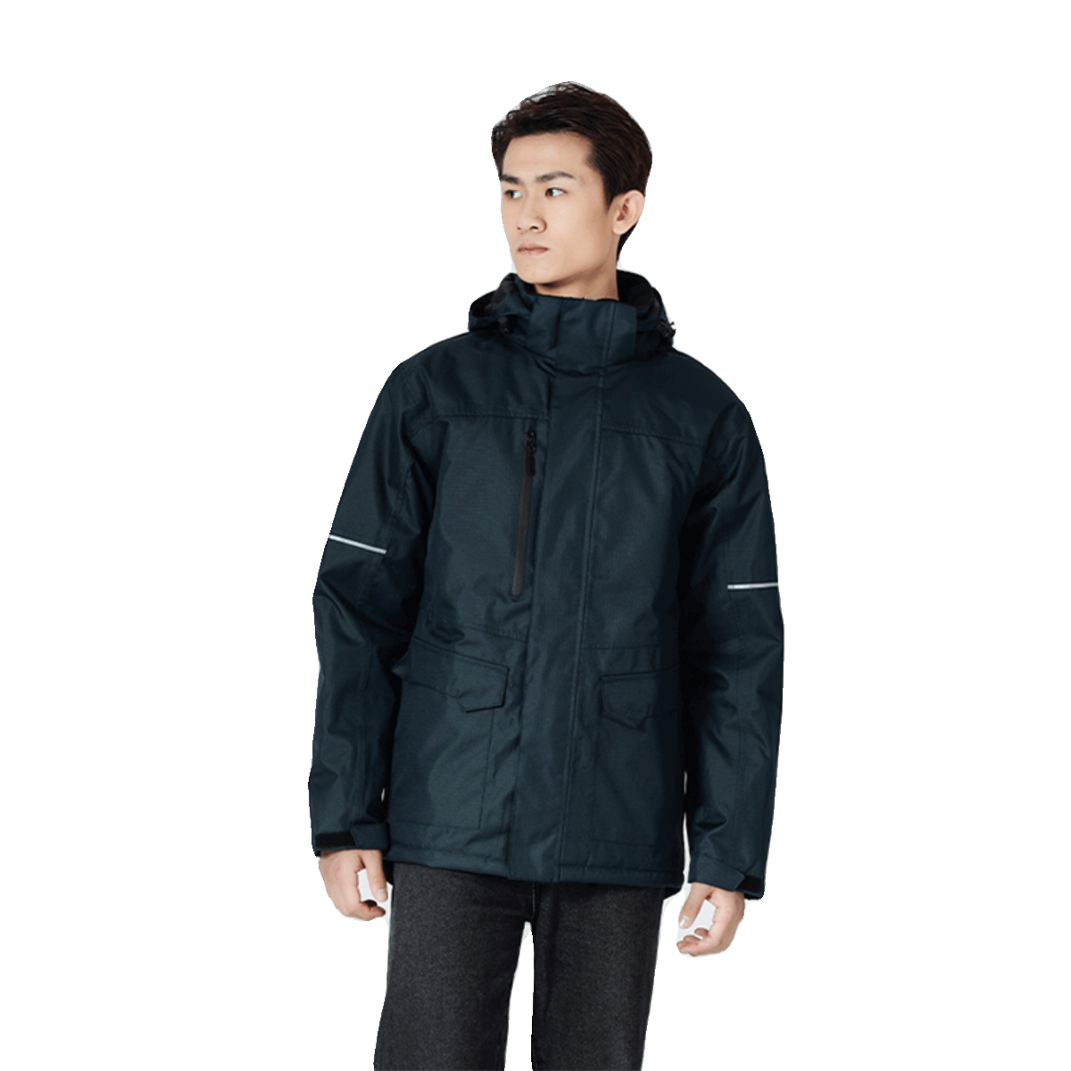 代尔塔Ripstop抗撕裂防寒服XL藏青色(BM)1件405412