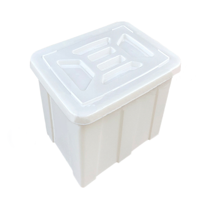 YL4341297 MY/美亚 加厚收纳箱食品级带盖塑料筐