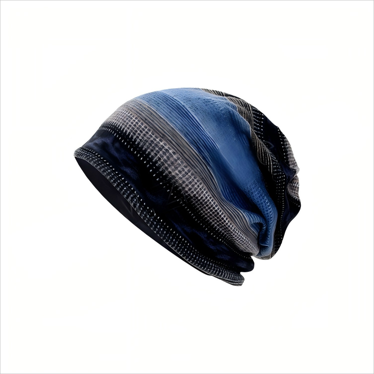 豪思克普针织围脖套均码蓝灰色1HSKP-WBT12