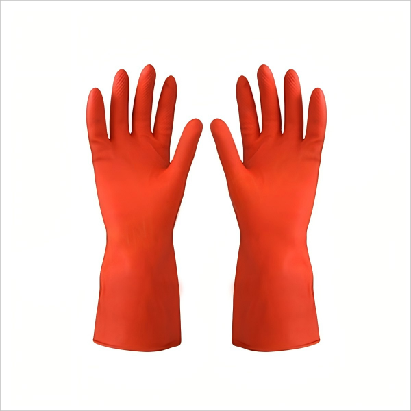 合盛源红色200双/件M乳胶手套85g