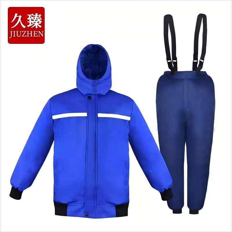 久臻蓝色含上衣×1+裤子×1冷库防寒防冻分体耐低温工作服套装1套/包ZST07