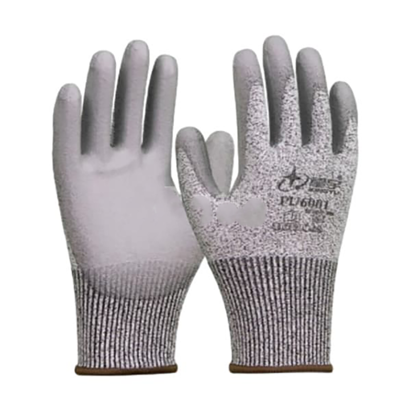 星宇PU涂层防割手套1副5级防割