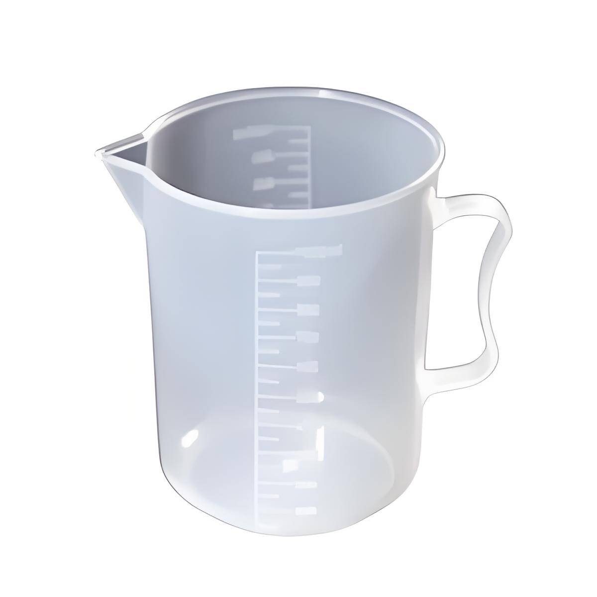 LEIGU/垒固PP塑料量杯 S-000105 1L 口径116mm 带柄 150个 个