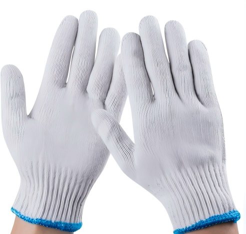 来升亿棉纱手套（蓝边）10针600g（12双/打 60打/件）
