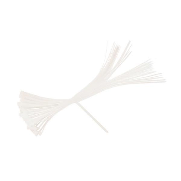 JG/嘉冠 尼龙扎带 自锁式尼龙扎带 C5*200 PA6材质 实际尺寸3.5×200mm 白色 250条 包