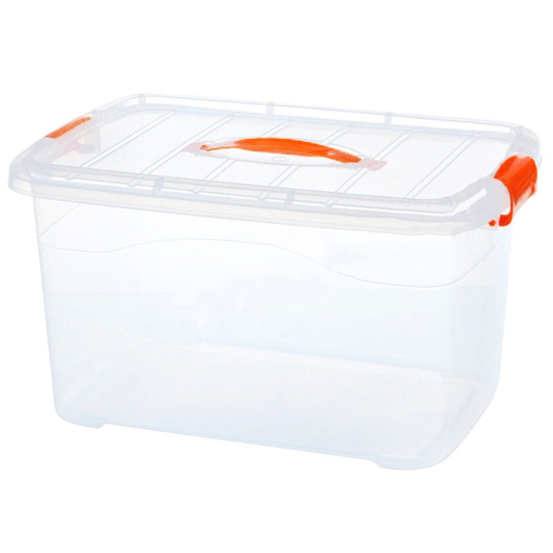 YL4341341 YMD/益美得 黄色提手塑料收纳箱