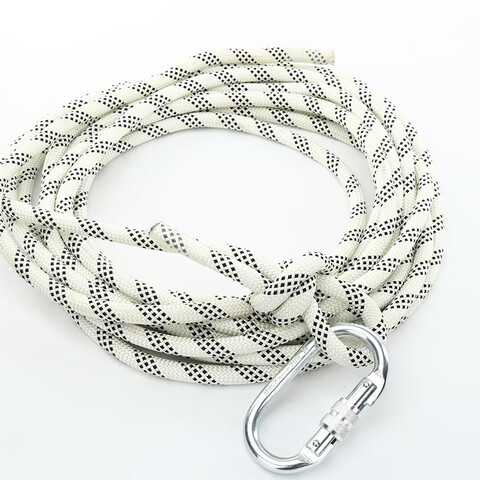 山都澳安全绳保险绳高空外墙清洗工地作业绳子AD21514mm20米