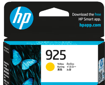 惠普 打印机墨盒 925黄色墨盒