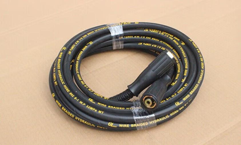 薛湖 M22*15插芯机型超高压管10米 A:22mm内螺纹15mm插芯B:22mm内螺纹15mm插芯 机器是两相电