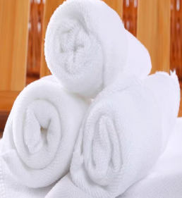 GC 超细纤维毛巾  350x350mm 白色 1条