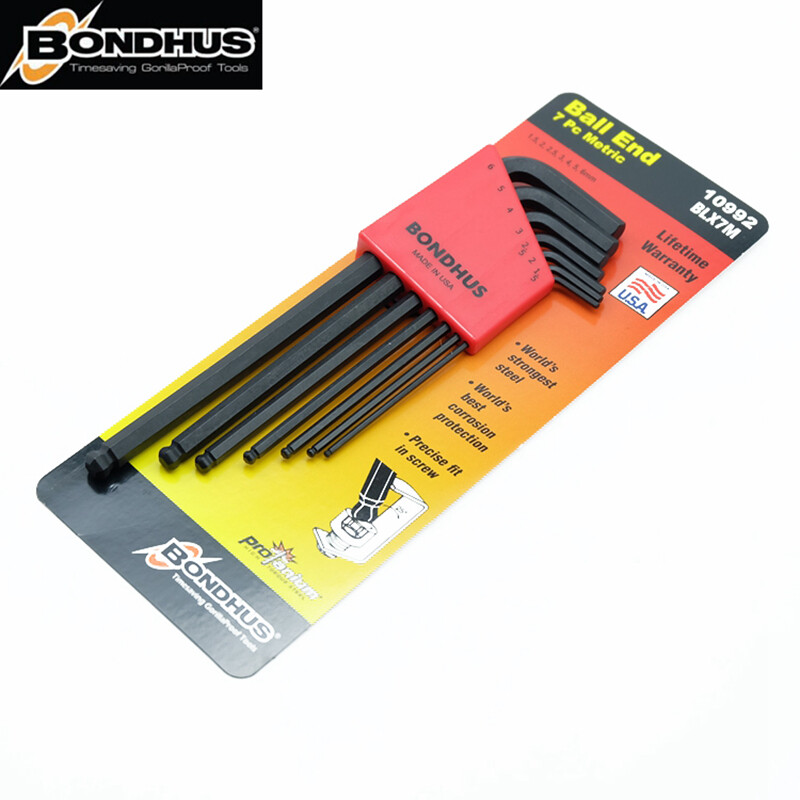 BONDHUS/波顿 BLX7M 1.5- 6mm 内六角扳手 10992
