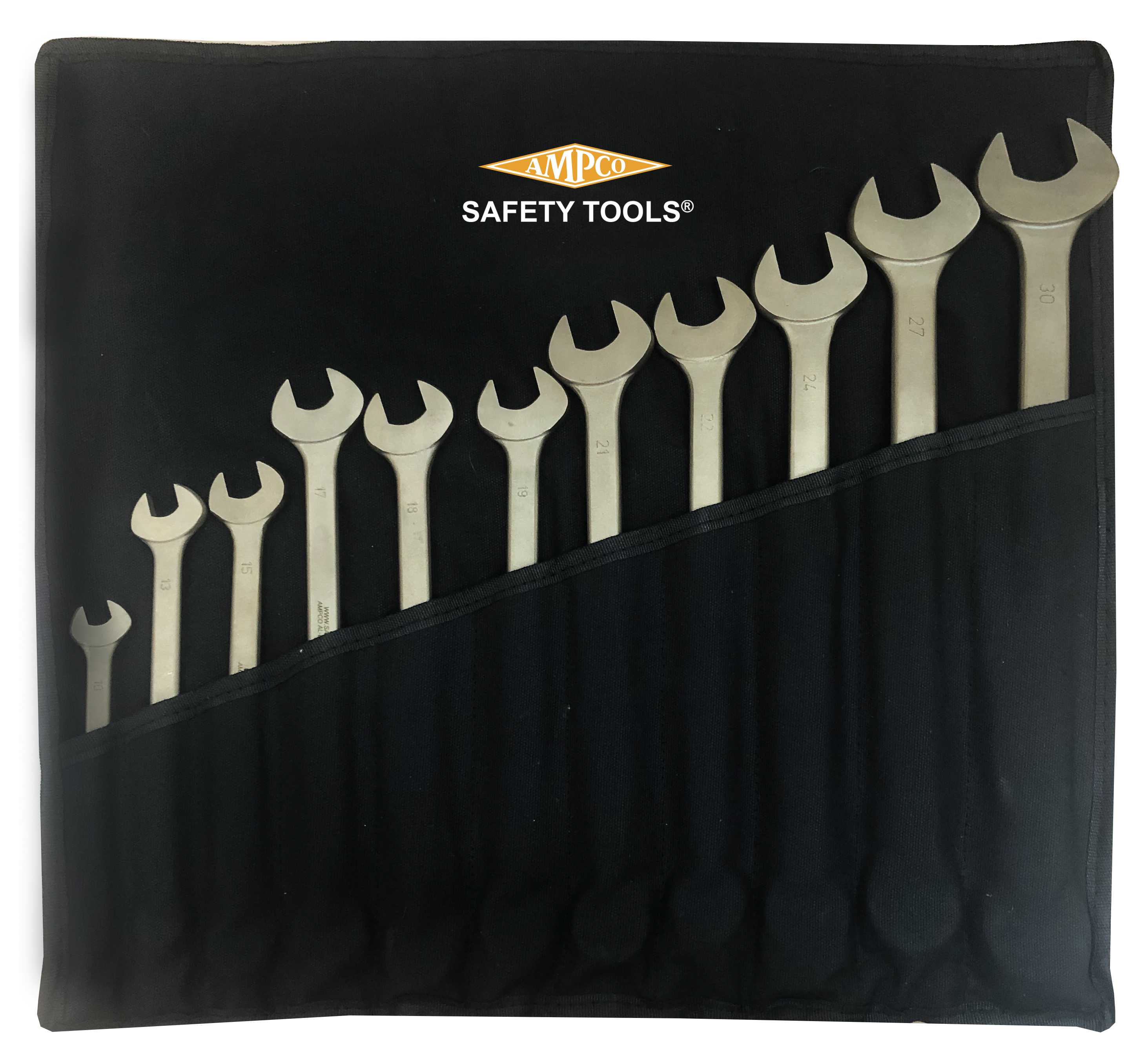 AmpcoSafetyTools/安博科防爆工具 防爆两用呆梅花扳手 AA9011A