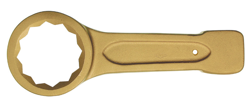 AmpcoSafetyTools/安博科防爆工具 防爆12角敲击梅花扳手  铝青铜 AH0024A