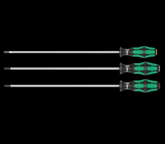 WERA/维拉 螺丝刀组套 1 x 1.0x5.5x300;1 x PH 2x300;1 x PZ 2x300 05347735002