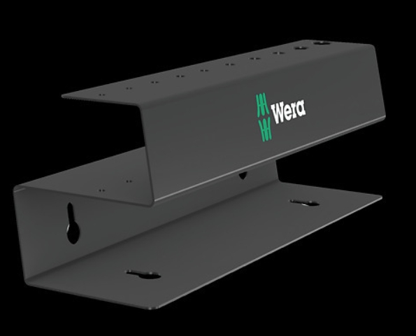 WERA/维拉 9605 金属挂架3（适用于T型柄扳手，10孔位，空） 05136425001