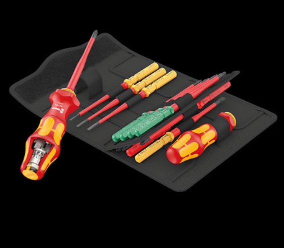 WERA/维拉 组合式绝缘螺丝刀组套Kraftform Kompakt Turbo i Imperial 1 05006641001