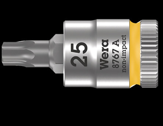 WERA/维拉 8767 A 旋具套筒 TORX 30 x 28 mm, 1/4