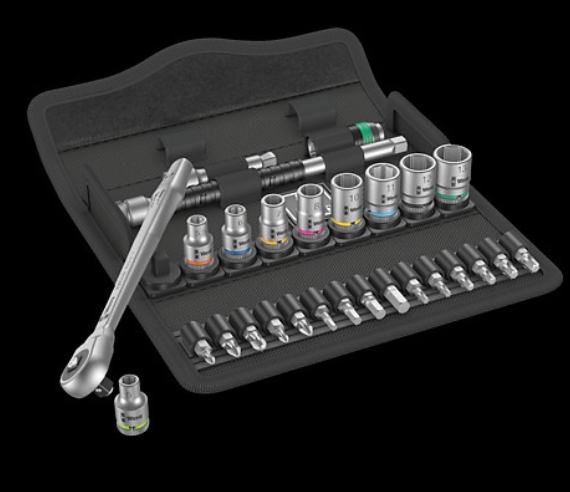 WERA/维拉 8100 SA 7 Zyklop棘轮扳手组套 05004017001