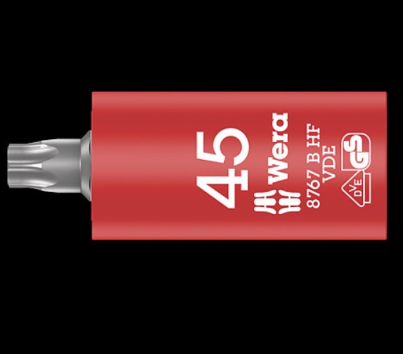 WERA/维拉 8767 B HF VDE绝缘套筒， TX 45 05004925001