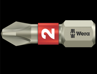 WERA/维拉 3851/1 TS PH 不锈钢十字批头 PH 3x25 05071012001