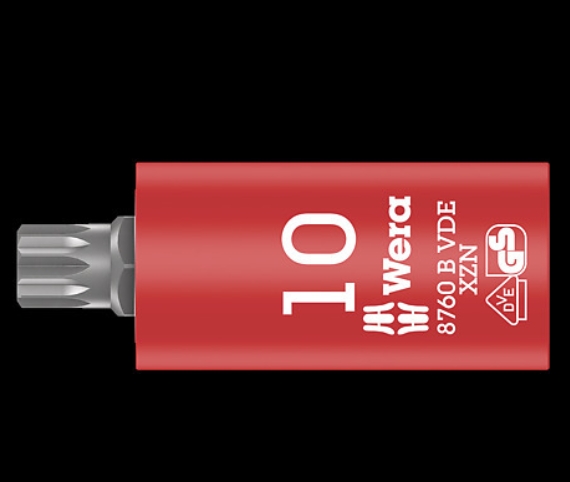 WERA/维拉 8760 B VDE绝缘套筒， XZN M 12 05004942001