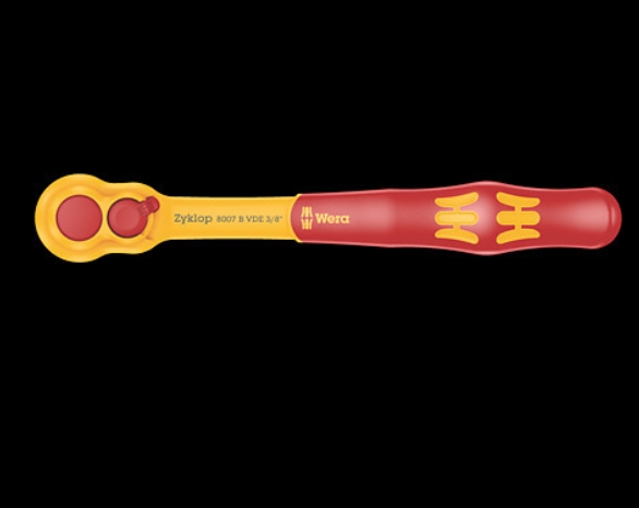 WERA/维拉 8007 B VDE RatchetZyklop 3/8