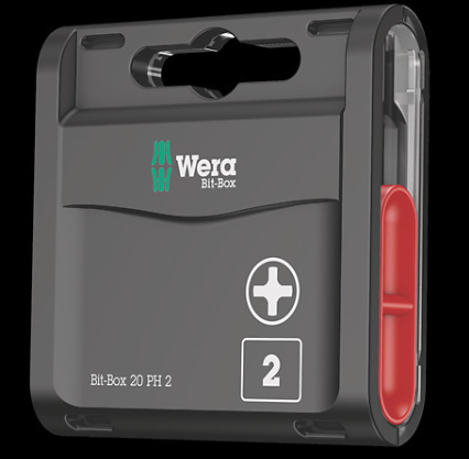 WERA/维拉 超硬批头20件套，PH2 05057750001