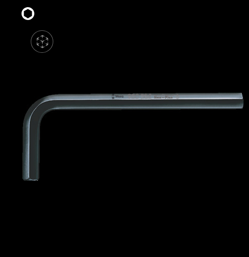 WERA/维拉 967 梅花头L型扳手 TX 40x76 05024020001