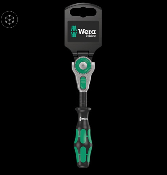 WERA/维拉 8000 A SB 棘轮扳手展示装 1/4''x152.0 05073260001