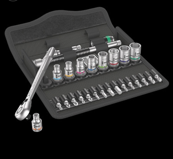 WERA/维拉 8100 SA 11 Zyklop棘轮扳手组套 05004021001