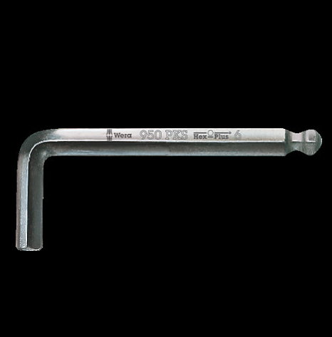 WERA/维拉 950 PKS 内六角扳手 10.0x125 05133158001