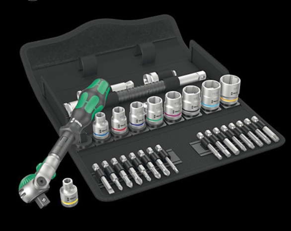 WERA/维拉 8100 SB 9 Zyklop棘轮扳手组套 05004049001