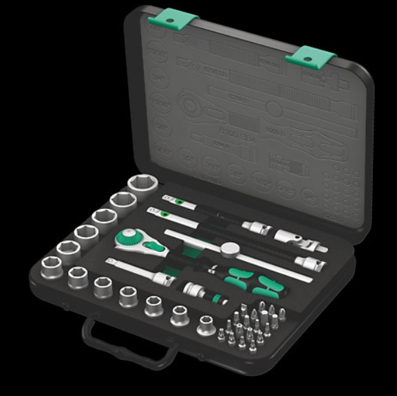 WERA/维拉 8100 SB 4 棘轮扳手组套 05003596001