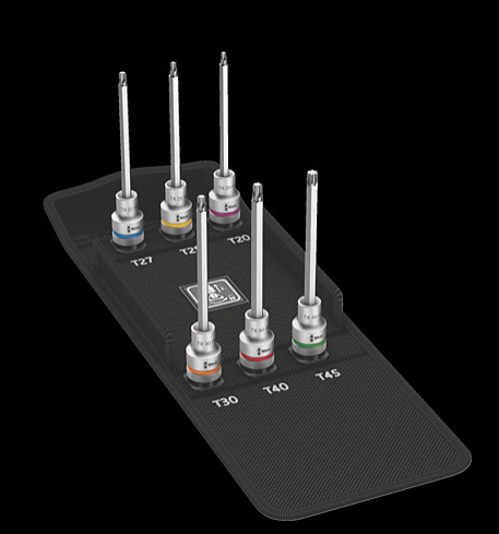 WERA/维拉 8767 C TORX HF Zyklop 旋具套筒组套，带固持功能 05004211001