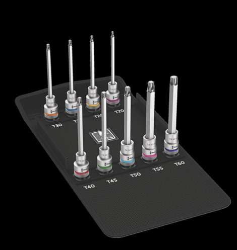 WERA/维拉 8767 C TORX HF Zyklop 旋具套筒组套，带固持功能 05004212001