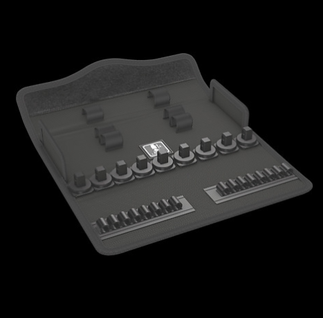 WERA/维拉 9462 织物工具包（适用于 8003 Zyklop B 组套, 空） 05136402001